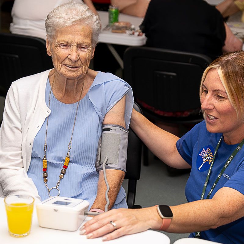 Health monitoring at The Autumn Centre